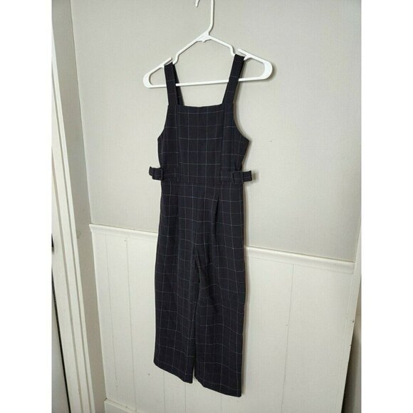 ZARA Plaid Jumpsuit - Picture 1 of 6